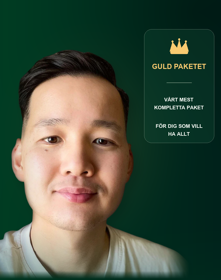 Guld paketet med personlig coaching